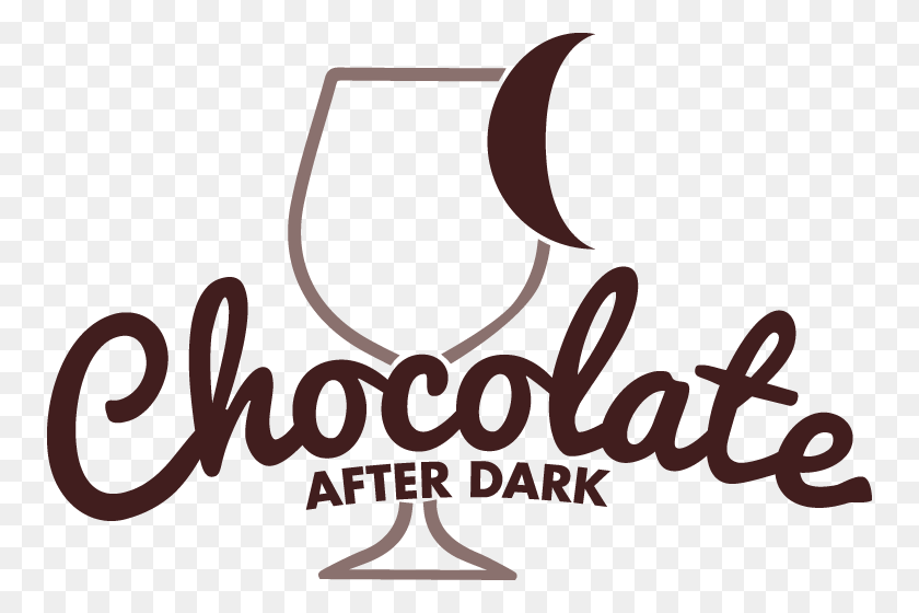754x500 Chocolate After Dark Calligraphy, Text, Label, Glass HD PNG Download