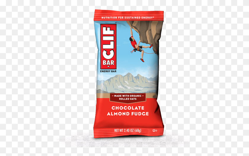 461x469 Chocolate Almond Fudge Packaging Clif Bar Banana Chocolate Peanut Butter, Clothing, Apparel, Plant HD PNG Download