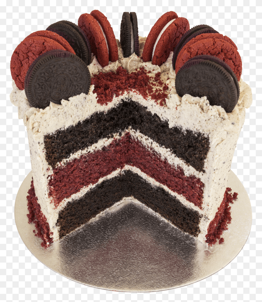 2862x3325 Chocolate And Red Velvet Birthday Cake HD PNG Download