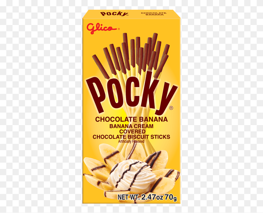 316x621 Chocolate Banana Pocky, Poster, Advertisement, Flyer HD PNG Download