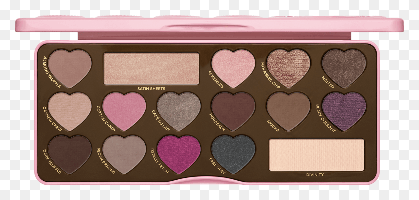 1823x797 Chocolate Bon Bons Palette Too Faced Chocolate Bon Bon, Paint Container, Cosmetics, Face Makeup HD PNG Download