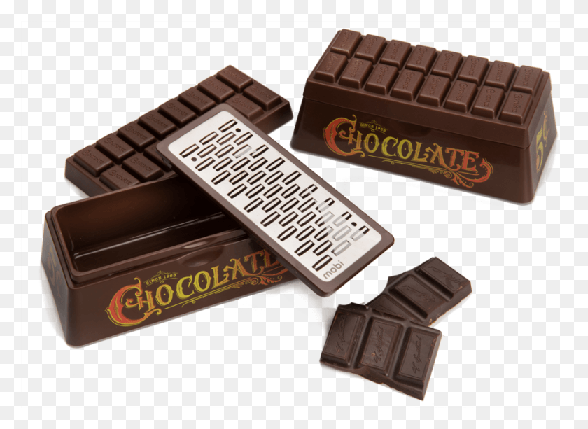 900x639 Chocolate Box Grater Chocolate Bar, Fudge, Dessert, Food HD PNG Download