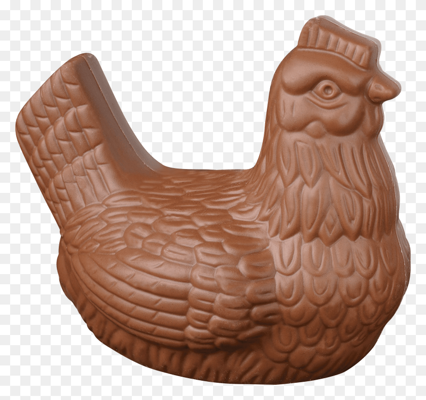 2752x2570 Chocolate Chicken Transparent Background Images Chocolate, Figurine, Animal, Furniture HD PNG Download