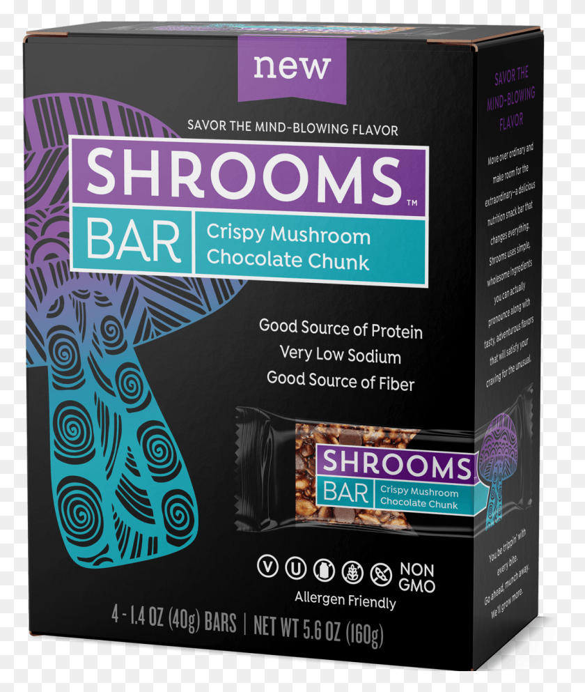1080x1293 Chocolate Chunk Shrooms Bar Protein Bars With Mushrooms, Poster, Advertisement, Flyer HD PNG Download