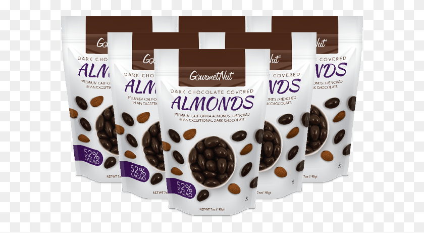 601x401 Chocolate Covered Almonds 6 Pack Chocolate Covered Raisin, Dessert, Food, Fudge HD PNG Download