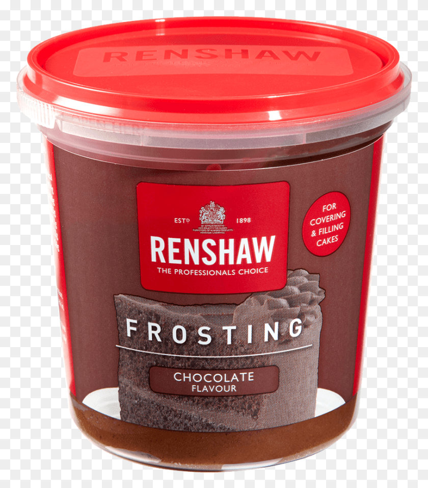 844x970 Chocolate Flavour Frosting Renshaw Chocolate Frosting, Food, Mailbox, Letterbox HD PNG Download