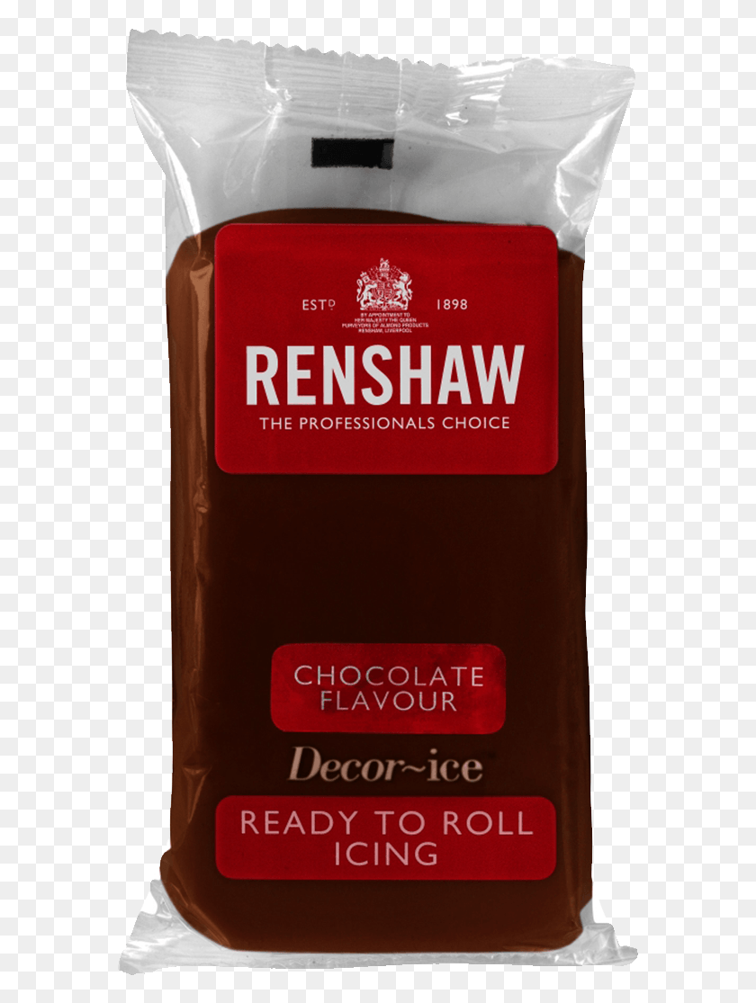 580x1055 Chocolate Flavour Ready To Roll Fondant Icing Renshaw Blue Fondant, Food, Bottle, Ketchup HD PNG Download