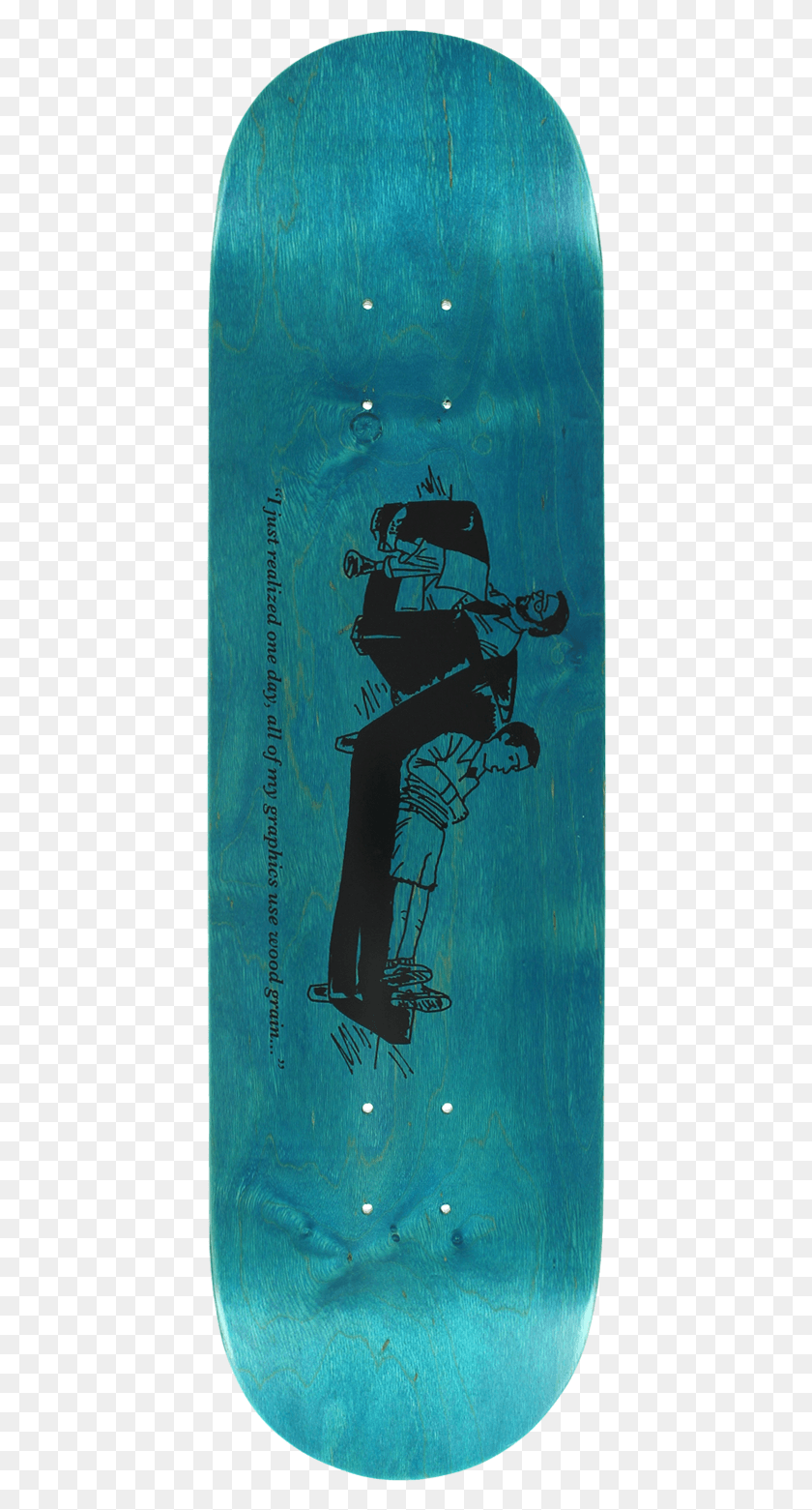 416x1501 Шоколад Сюй Woodgrain Skateboard Deck Экстремальный Спорт, Этикетка, Текст, Человек Hd Png Скачать