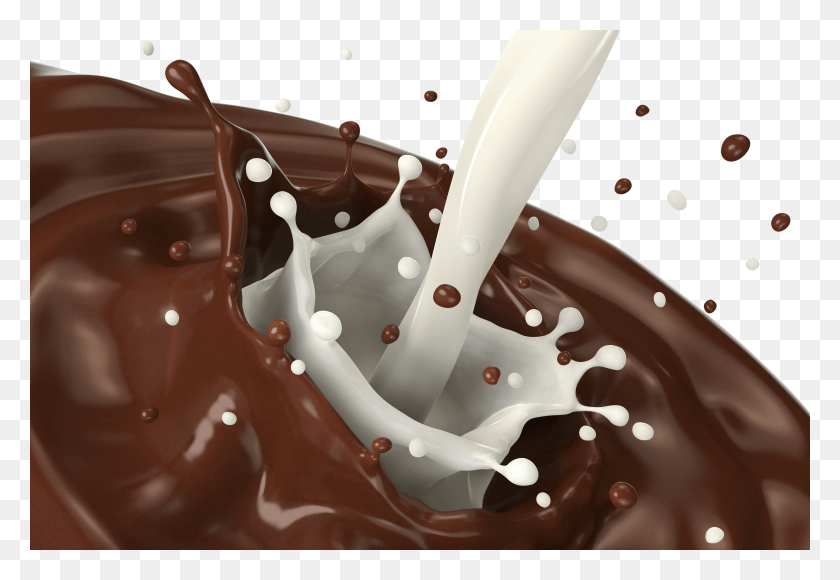 6000x4000 Chocolate Milk Truffle Hot Splash Transprent Chocolate And Milk Splash HD PNG Download