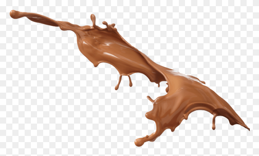 803x459 Chocolate Splash Clipart, Person, Human, Food HD PNG Download