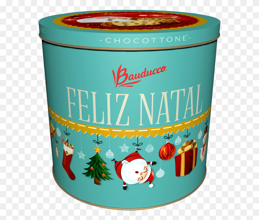 593x654 Chocottone Tin Bauducco, Can, Aluminium, Canned Goods HD PNG Download