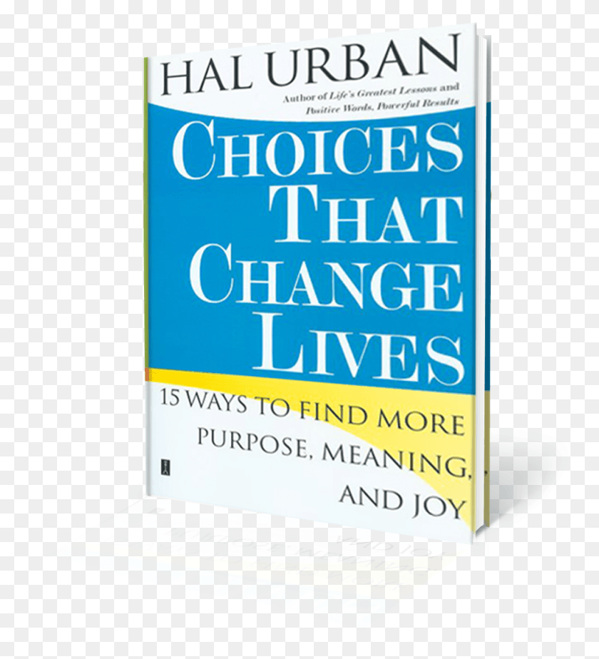 979x1085 Choices That Change Lives Book Cover, Flyer, Poster, Paper HD PNG Download