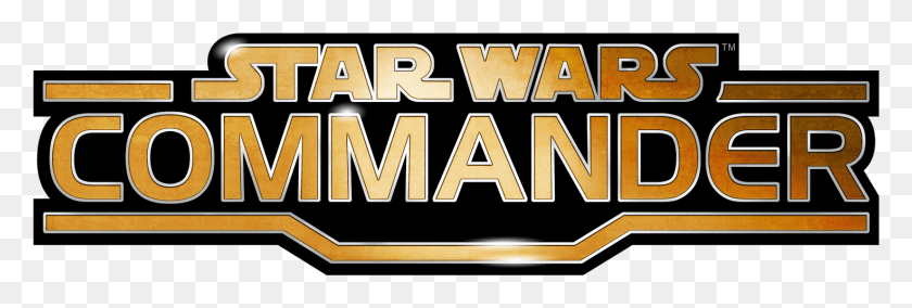 1471x423 Choose A Side And Build An Unstoppable Force In Star Star Wars Commander Logo, Text, Alphabet, Word HD PNG Download
