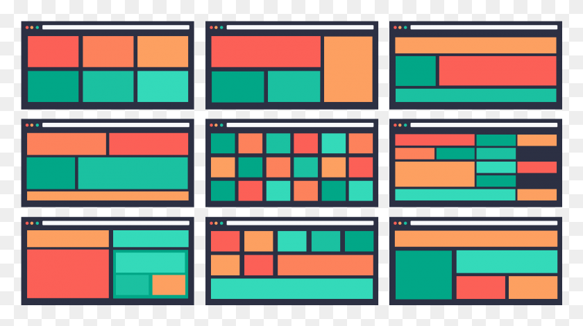 1378x725 Choose The Space Size And Location Of Different Grid Art, Paint Container, Palette, Window HD PNG Download