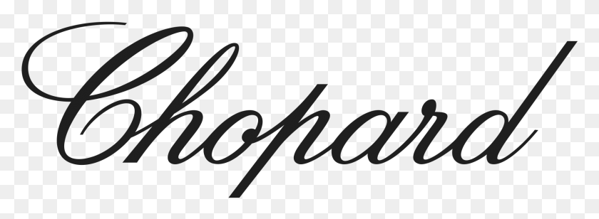 1807x576 Chopard, Текст, Каллиграфия, Почерк Hd Png Скачать