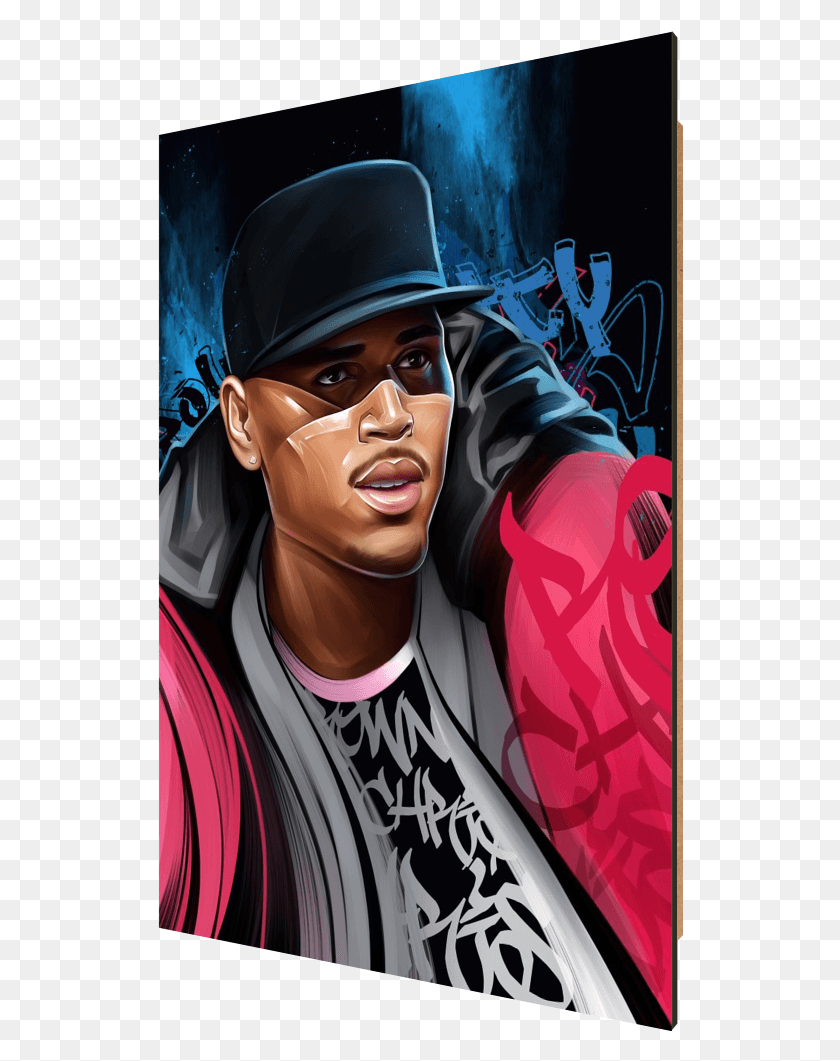 526x1001 Chris Brown Illustration, Person, Human, Clothing HD PNG Download