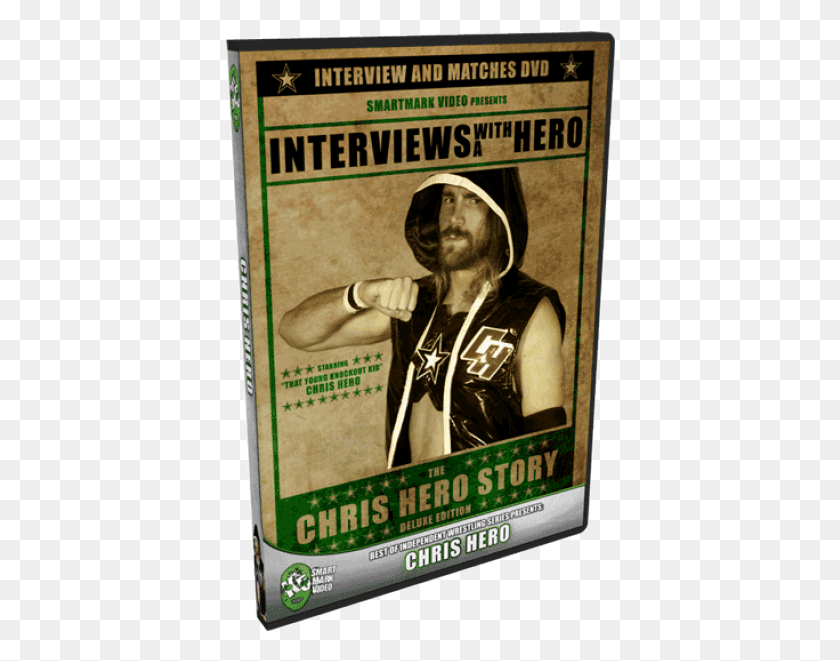390x601 Descargar Png / Chris Hero Dvd Entrevistas Con Un Héroe El Banner De Chris Hero, Cartel, Anuncio, Volante Hd Png