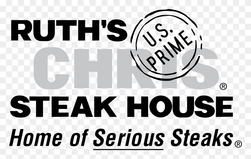 2191x1333 Chris Steak House Logo Transparent Ruth39s Chris Steakhouse Logo Vector, Text, Alphabet, Hand HD PNG Download
