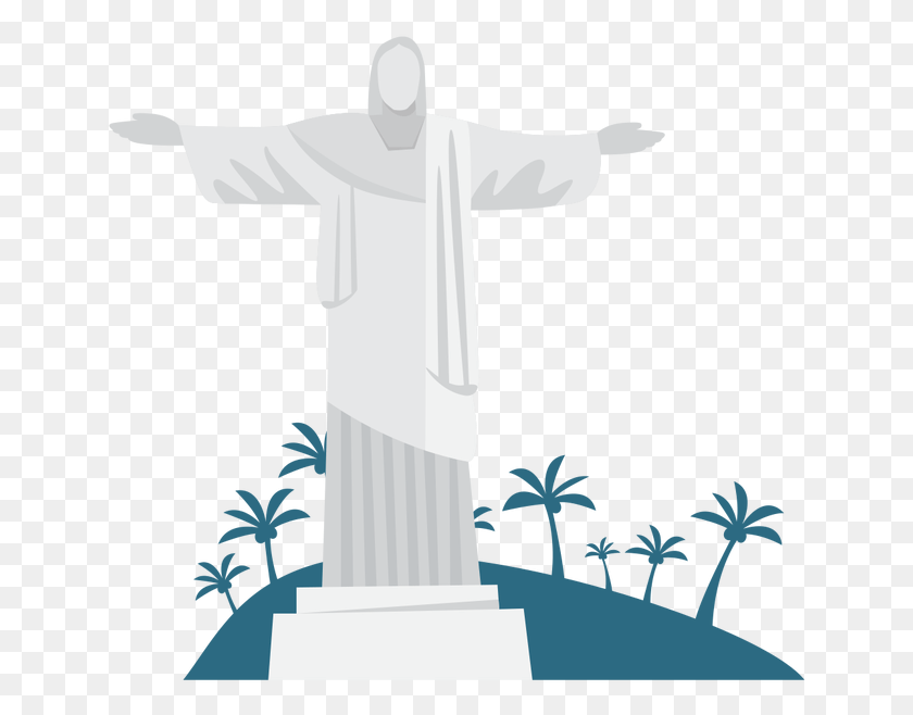 646x598 Христос-Искупитель Олимпийские Игры Христианство Олимпийские Игры В Рио Рио 2016, Крест, Символ, Архитектура Hd Png Скачать