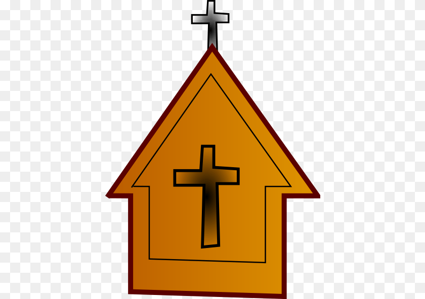 426x592 Christian Cliparts House, Cross, Symbol, Sign PNG