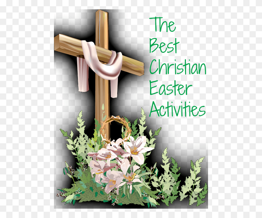 494x640 Christian Easter Activities Resurrection Jesus Christ Easter Ideas Christian, Floral Design, Pattern, Graphics HD PNG Download