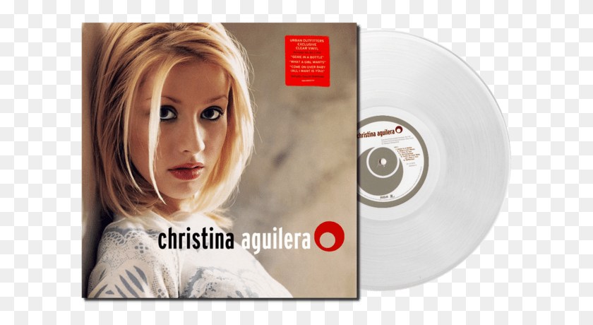 613x400 Christina Aguilera Vinyl, Person, Human, Poster HD PNG Download