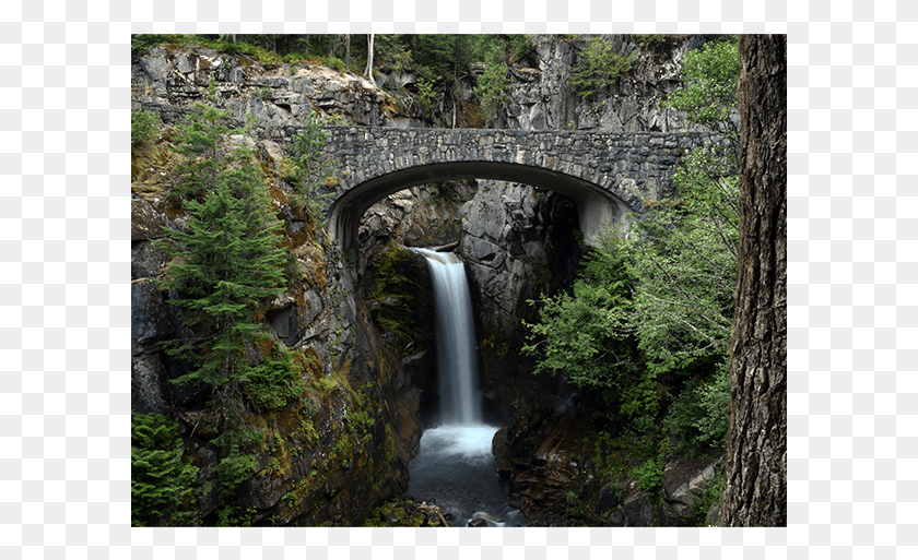 601x453 Christine Falls Of Mount Rainier National Park In Washington Christine Falls, Water, Outdoors, River HD PNG Download
