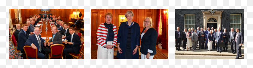 1355x294 Christine Gaskell Prime Minister Theresa May Dr Standing, Person, Clothing, Chair HD PNG Download