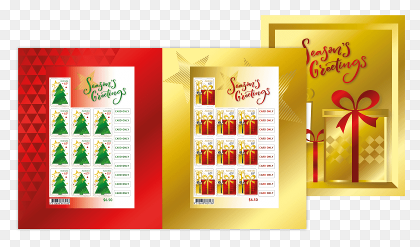 2369x1319 Descargar Png / Navidad 2017 Paquete De Hojas Adornadas Árbol De Navidad, Cartel, Anuncio, Volante Hd Png