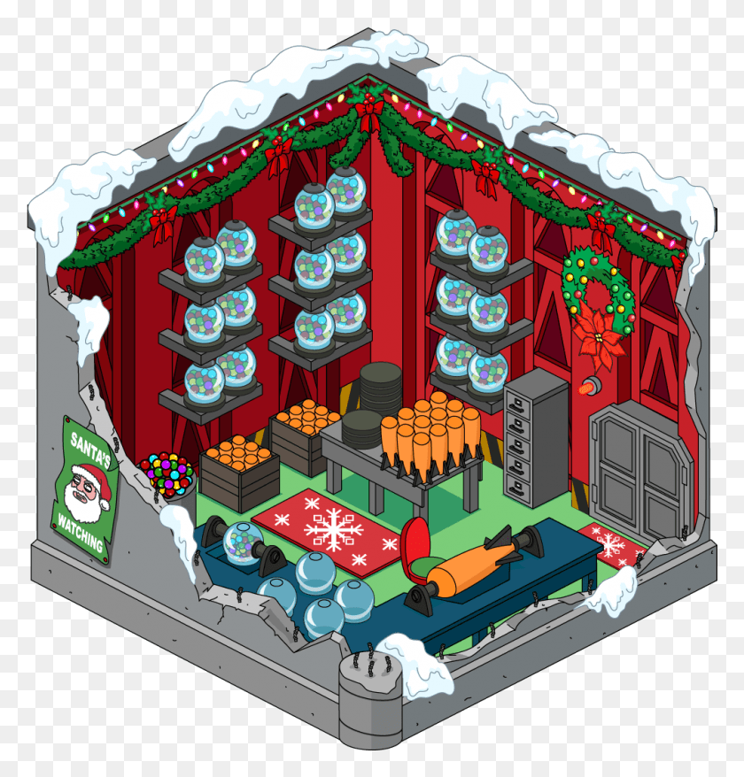 1004x1054 Christmas Armory Family Guy Quest Stuff Wiki Illustration, Architecture, Building, Shop HD PNG Download