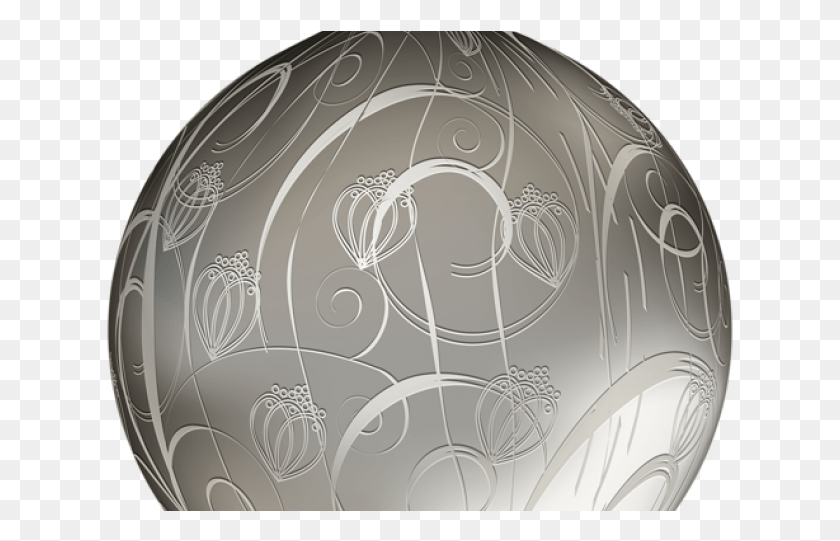 627x481 Christmas Ball Clipart Grey Silver Christmas Baubles Clipart, Pattern, Graphics HD PNG Download