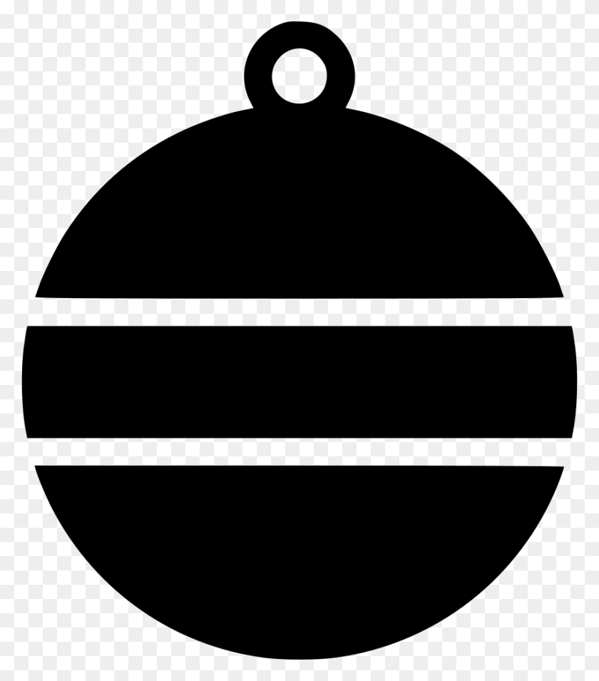 854x980 Christmas Ball Comments Scalable Vector Graphics, Symbol, Stencil, Logo HD PNG Download