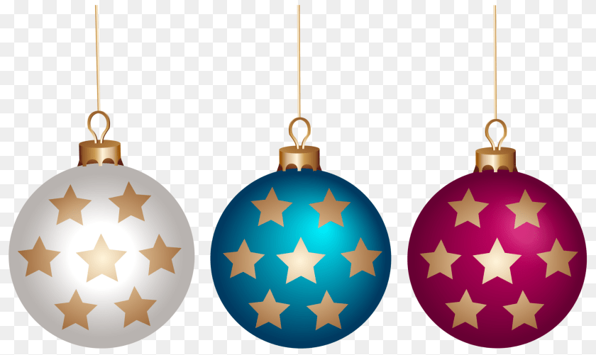 Christmas Ball Set Clip Art, Accessories, Earring, Jewelry Sticker PNG