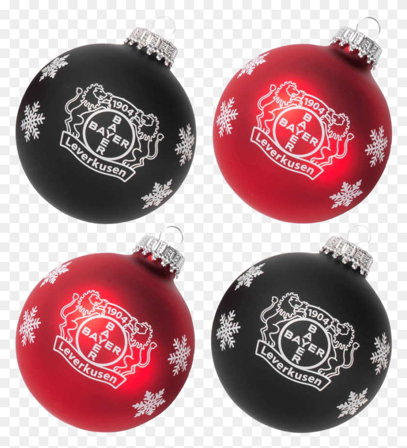880x975 Christmas Baubles Snowflakes Set Of Four Christmas Ornament, Ornament, Text, Weapon HD PNG Download