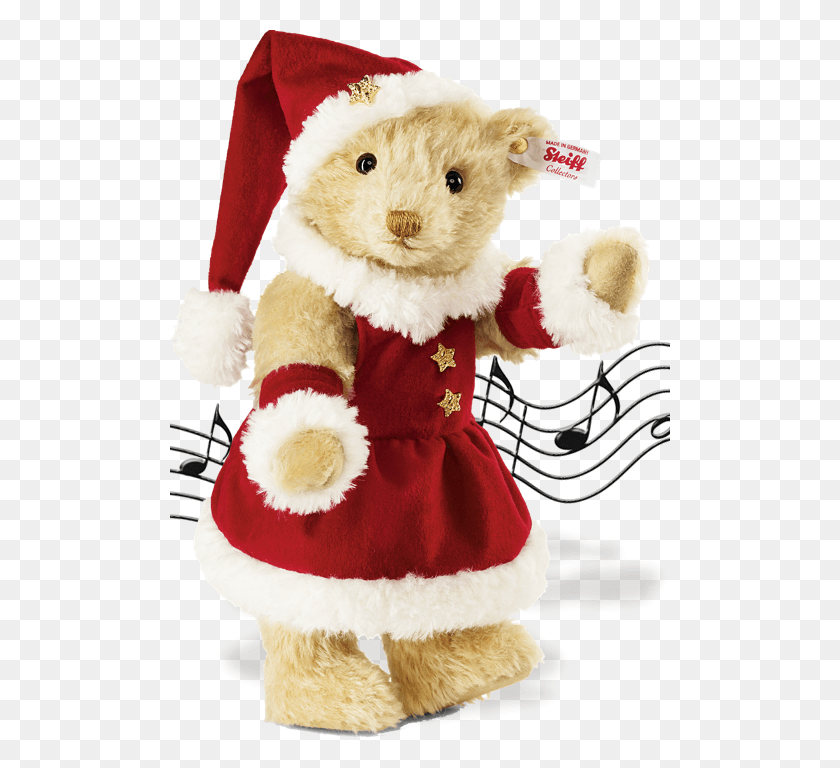 500x708 Рождественский Медведь, Плюшевый Мишка, Санта-Клаус, Игрушка, Кукла, Плюшевый Png Скачать