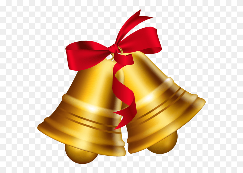 585x540 Christmas Bell Christmas Bells Clip Art, Lamp, Clothing, Apparel HD PNG Download