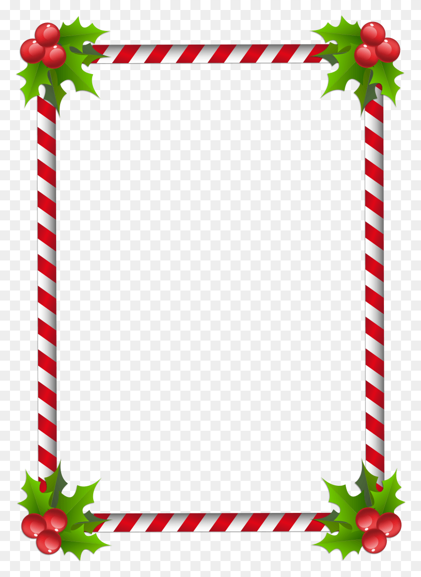 5570x7805 Christmas Border Christmas Patterns Cv Format Border Christmas Border Design Clipart, Cane, Stick, Fence HD PNG Download