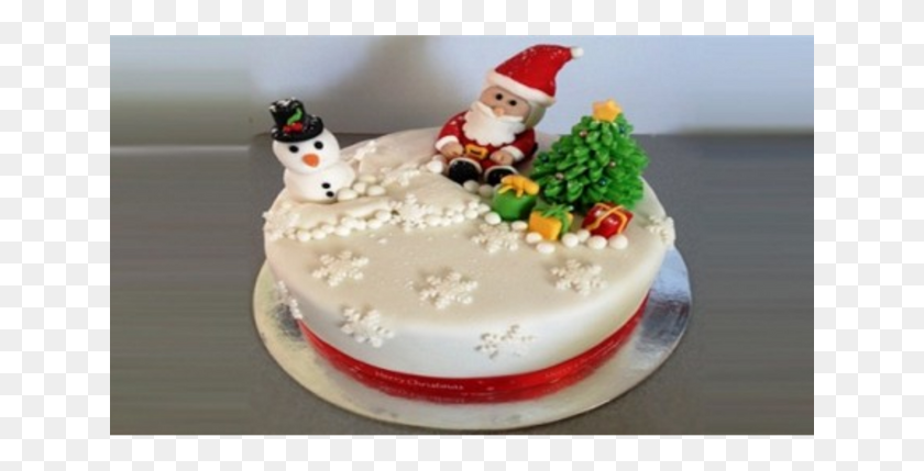 641x369 Christmas Cake On Christmas Amanorya Torter, Dessert, Food, Torte HD PNG Download