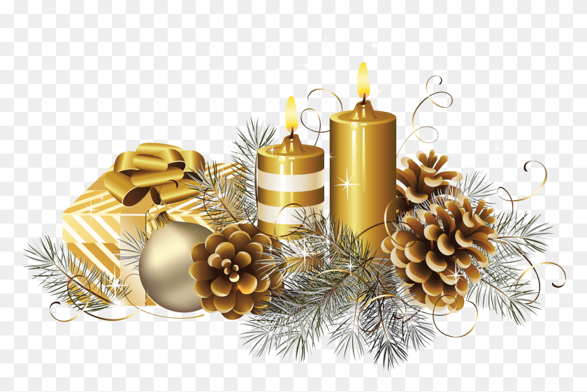 3519x2264 Christmas Candle39s Image Christmas Images 2018 Free, Candle, Diwali, Graphics HD PNG Download