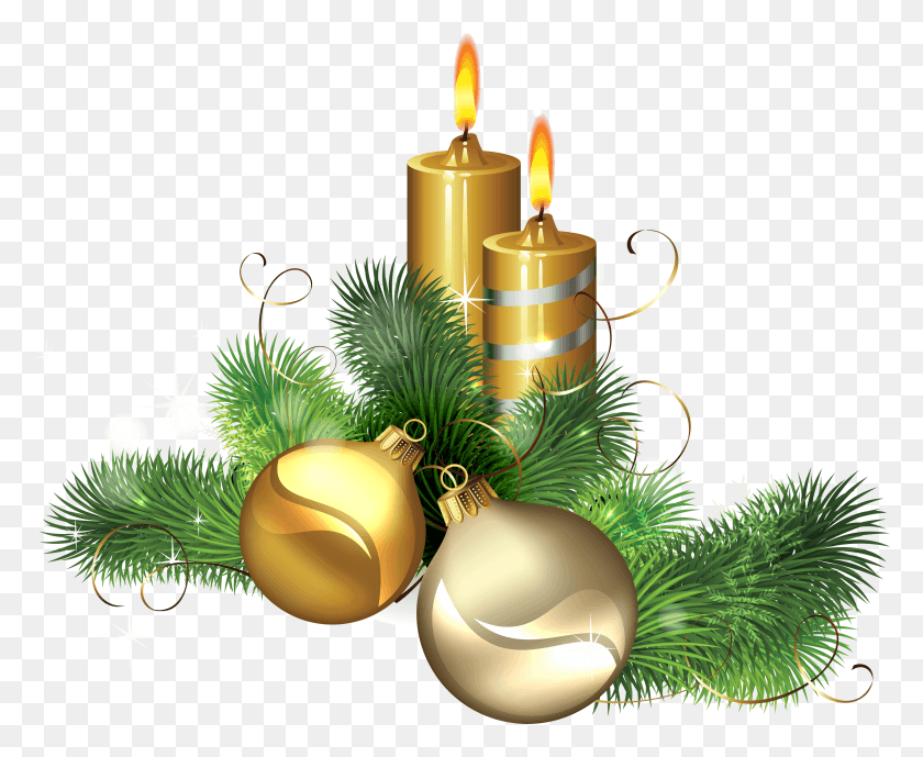3536x2854 Christmas Candles, Candle, Ornament HD PNG Download