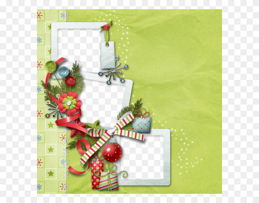 600x600 Christmas Card, Tree, Plant, Gift HD PNG Download