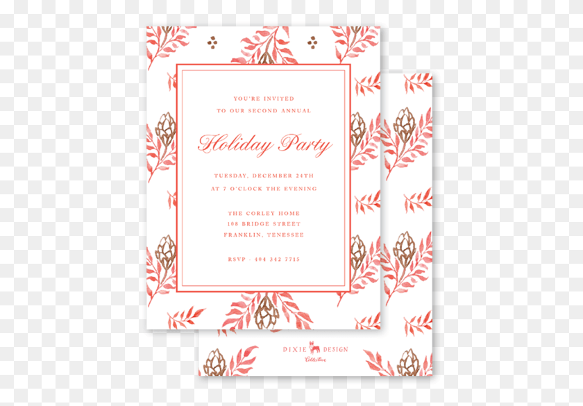 433x525 Christmas Card, Flyer, Poster, Paper HD PNG Download