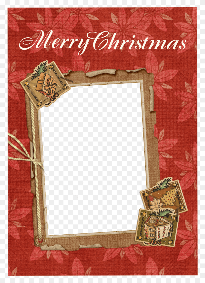 2474x3492 Tarjeta De Navidad Png / Marco De Fotos Hd Png