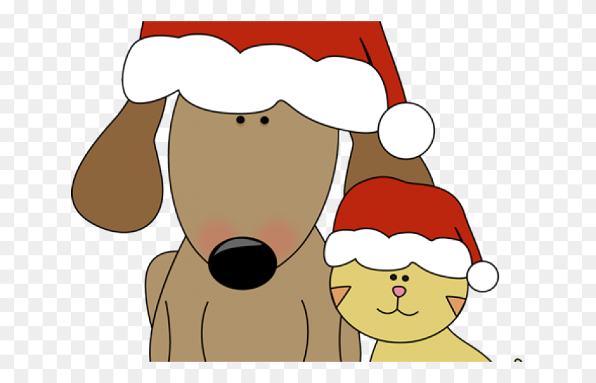 640x480 Christmas Cat And Dog Clip Art, Sunglasses, Accessories, Accessory HD PNG Download