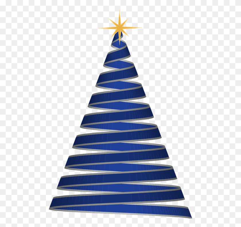 500x732 Descargar Png / Arbol De Navidad Azul, Cono, Pastel De Boda, Pastel Hd Png