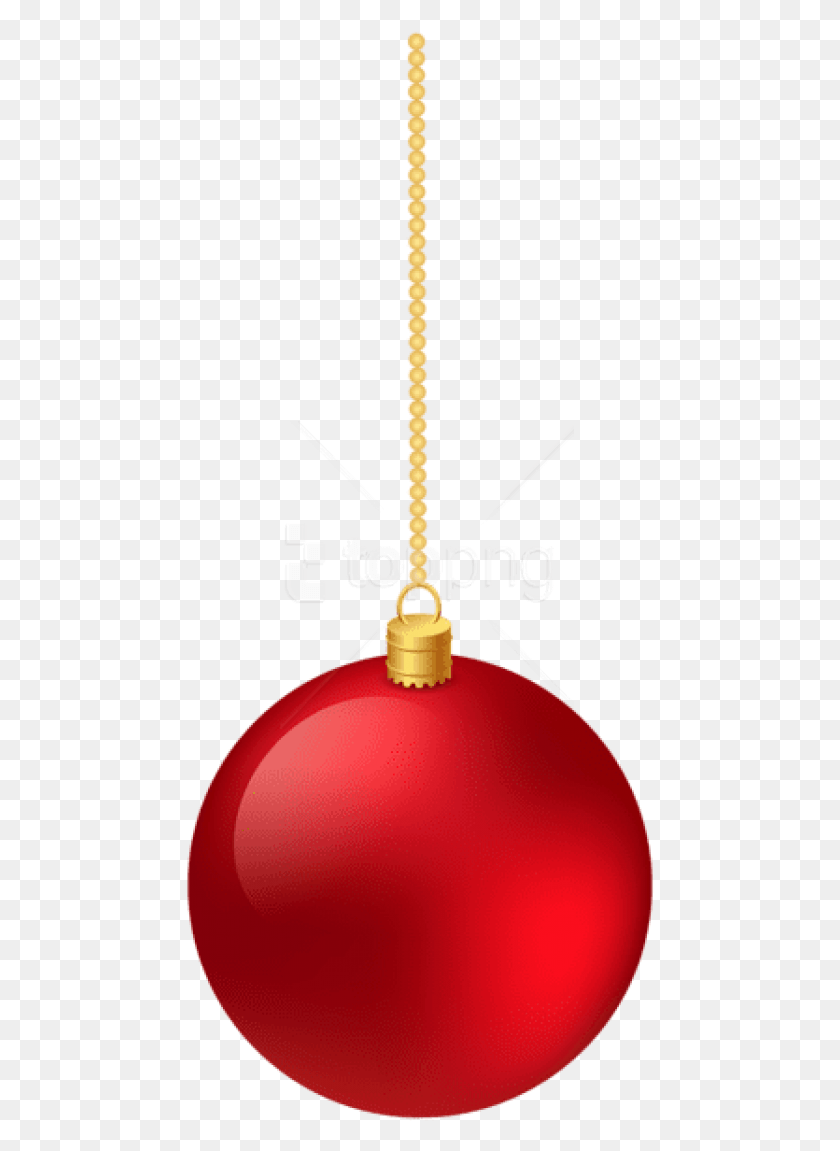 471x1091 Christmas Classic Red Hanging Ball Christmas Hanging Balls, Lamp, Light, Light Fixture HD PNG Download