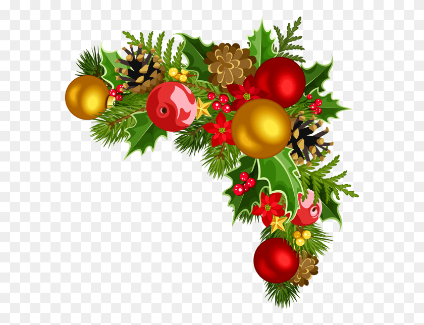 585x584 Decoraciones De Esquina De Navidad Decoración De Esquina De Navidad, Árbol, Planta, Vegetación Hd Png