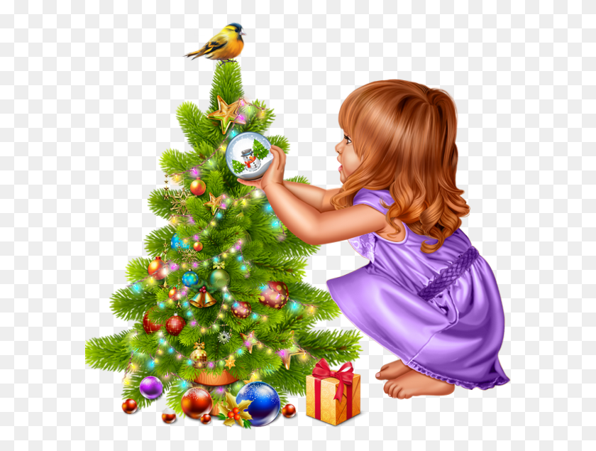 600x575 Christmas Day, Christmas Tree, Tree, Ornament HD PNG Download