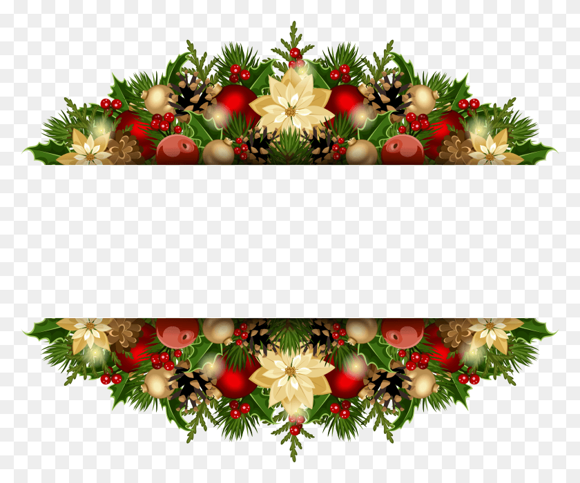 3646x2993 Christmas Deco Clipart Picture Christmas Backgrounds Vector, Floral Design, Pattern, Graphics HD PNG Download