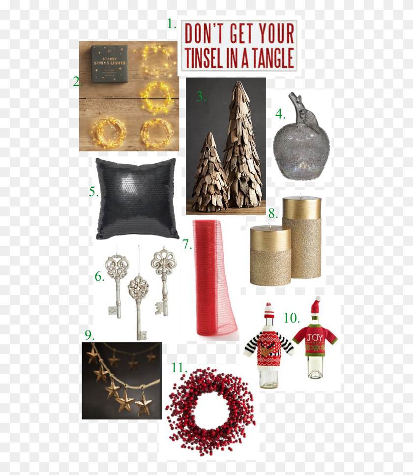 546x906 Christmas Decor Starry String Lights, Bird, Animal, Pillow HD PNG Download